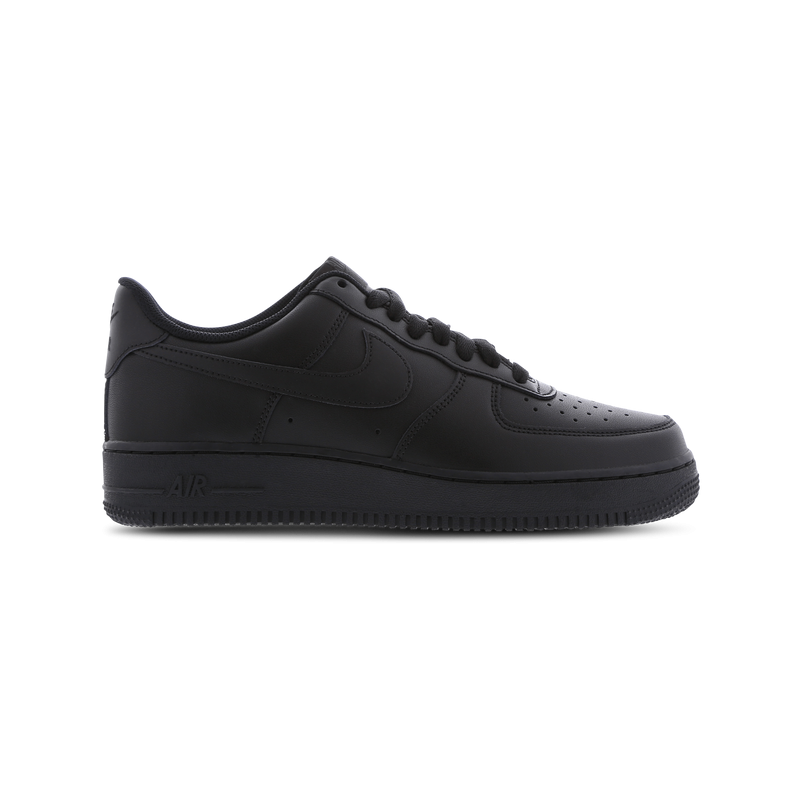 Nike Air Force Herren Schuhe - Schwarz - Größe: 38.5 - Leder - Foot Locker