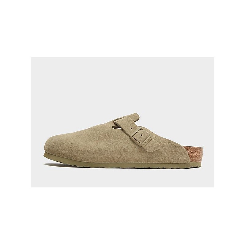 Birkenstock Boston Faded Herren - Khaki - Mens, Khaki