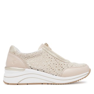 Halbschuhe Remonte D0T15-60 Beige