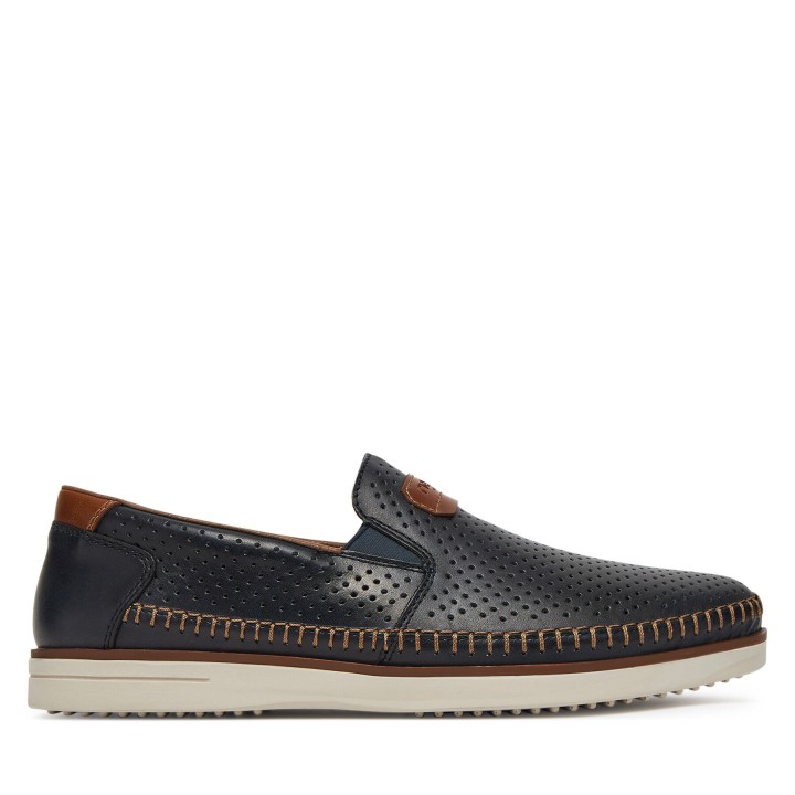 Halbschuhe Rieker B2356-14 Dunkelblau