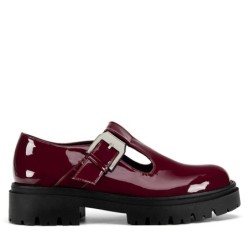 Halbschuhe JENNY WS5865-10 Dunkelrot