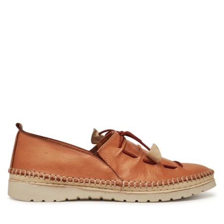 Halbschuhe Manitu 840089 Braun