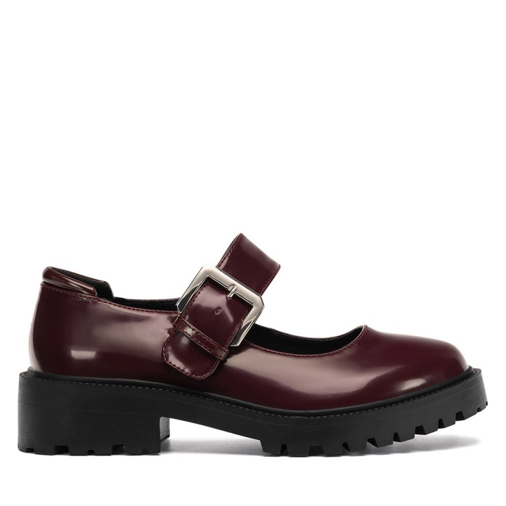 Halbschuhe JENNY WYL3951-2 Dunkelrot