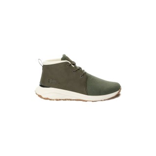 Jack Wolfskin Campfire Chakka Mid Men Outdoor Schuhe Herren 44 green island moss