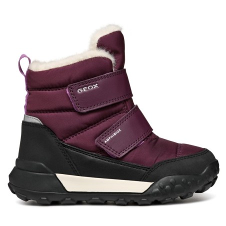 Schneeschuhe Geox J Trekkyup Girl B Ab J46M7B 0FU50 C7005 D Dunkelrot