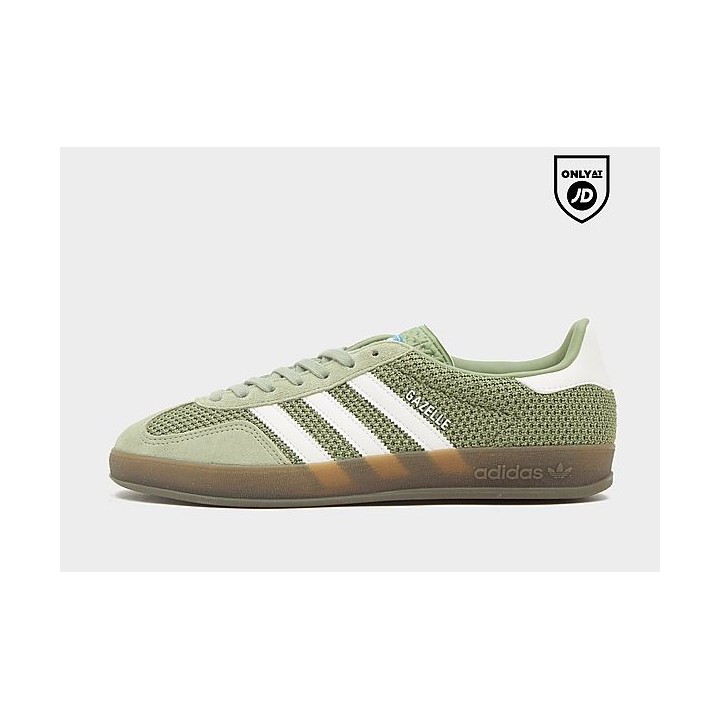 adidas Originals Gazelle Indoor - Green - Mens, Green