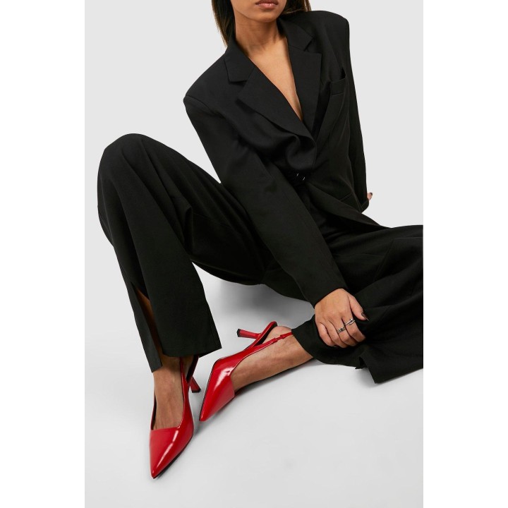 Pumps Mit Stiletto-Absatz - Red - 39, Red