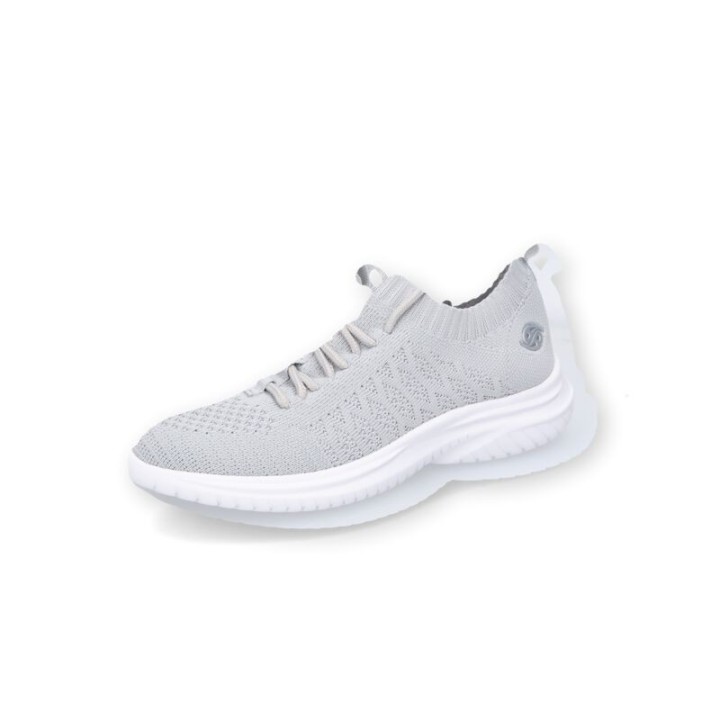 Dockers by Gerli Sneaker - Barfuß Sneaker - EU37 bis EU42 - für Damen - Größe EU37 - grau