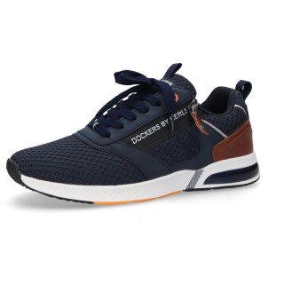 Dockers by Gerli Sneaker - Zip Mesh Sneaker Blue - EU41 bis EU47 - für Männer - Größe EU41 - navy
