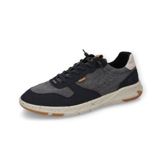 Dockers by Gerli Sneaker - Canvas Split Sneaker Black - EU41 bis EU47 - für Männer - Größe EU41 - schwarz/grau