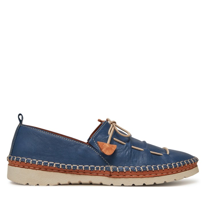 Halbschuhe Manitu 840089 Blau