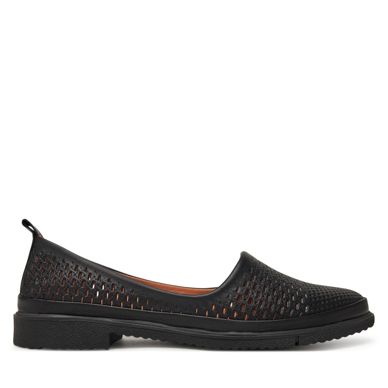 Halbschuhe Manitu 840138 Schwarz