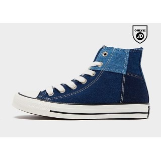 Converse All Star Hi Denim Patch Women's - Blue - Womens, Blue