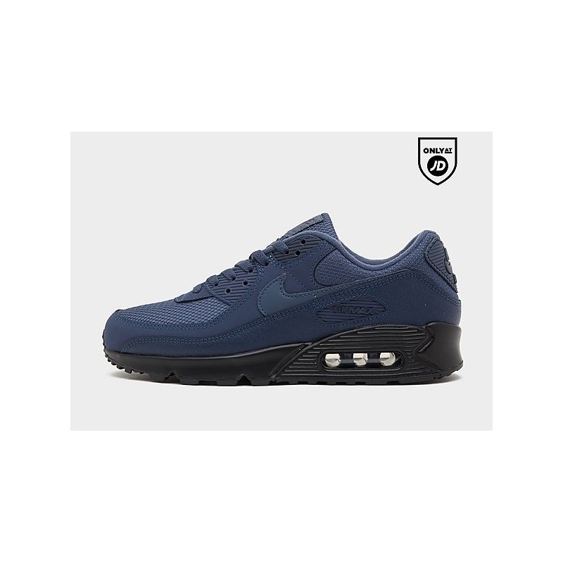 Nike Air Max 90 - Navy - Mens, Navy
