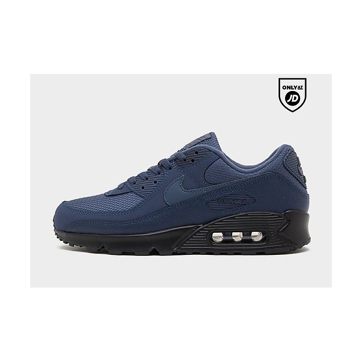 Nike Air Max 90 - Navy - Mens, Navy