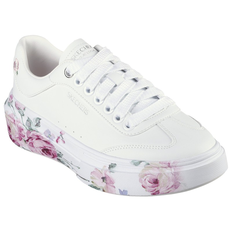 Skechers Sneaker "CORDOVA CLASSIC-PAINTED FLORALS", Retro Sneaker, Schnürschuh mit Memory Foam
