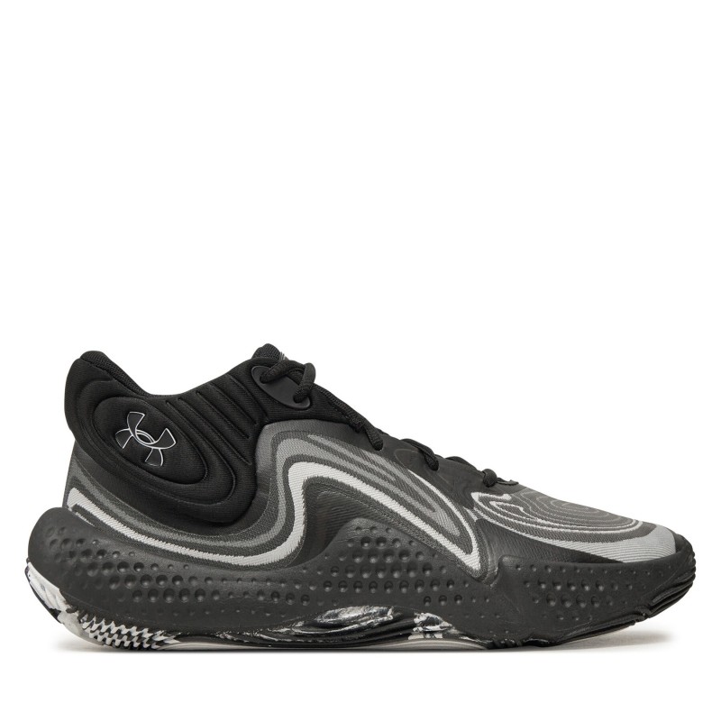 Basketballschuhe Under Armour Ua Spawn 6 Mid 3027647-001 Schwarz