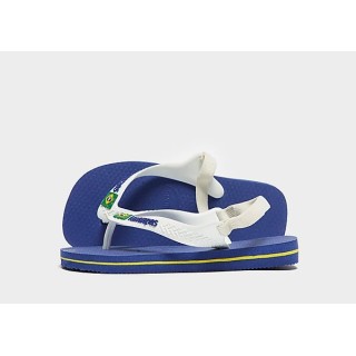 Havaianas Brazil Logo Flip Flops Baby - Midnight Blue - Kids, Midnight Blue