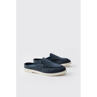 Wildleder-Loafer - Blau - 41, Blau