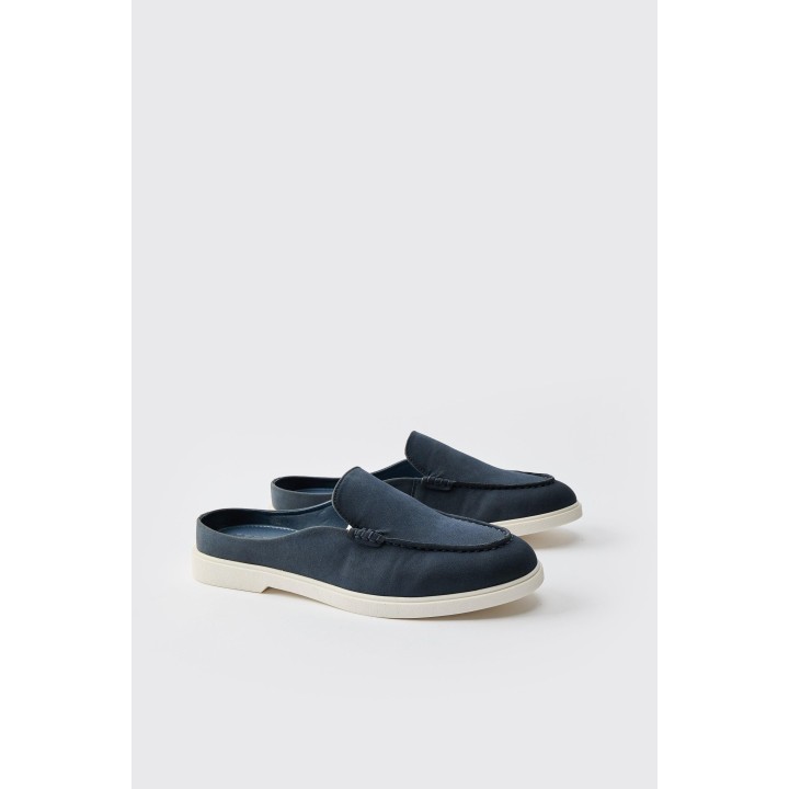 Wildleder-Loafer - Blau - 41, Blau