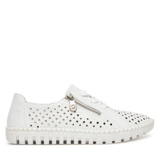Halbschuhe Rieker M2300-80 Weiß