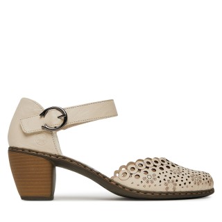 Halbschuhe Rieker 40902-60 Beige