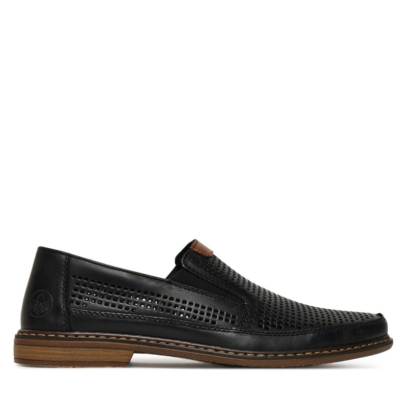 Halbschuhe Rieker 13459-00 Schwarz