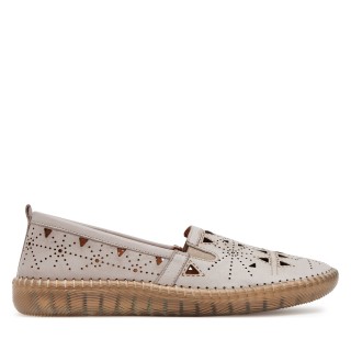 Halbschuhe Manitu 840073 Beige