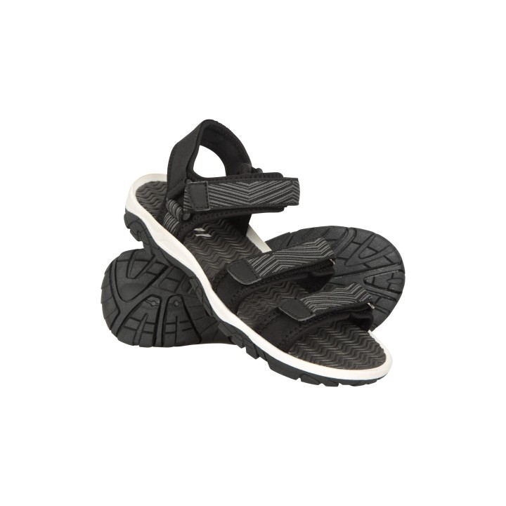 Reef 3-Riemen Kinder-Sandalen - Schwarz