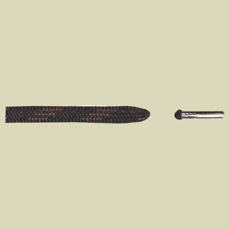 Schuhbandl Bergsport halbrund Länge 200 cm Farbe schwarz/braun 121