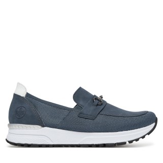 Halbschuhe Rieker N7455-14 Dunkelblau