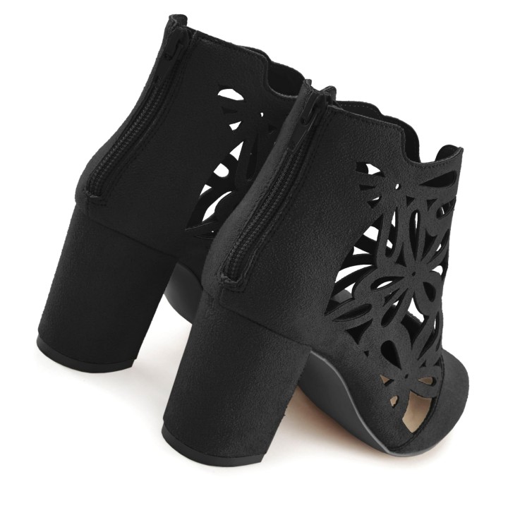 High-Heel-Stiefelette