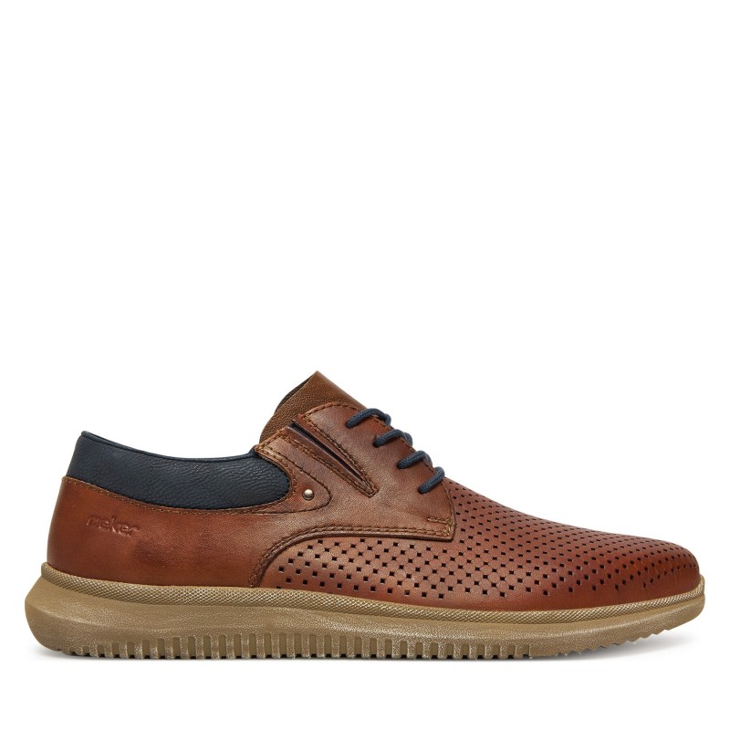 Halbschuhe Rieker 10406-24 Braun