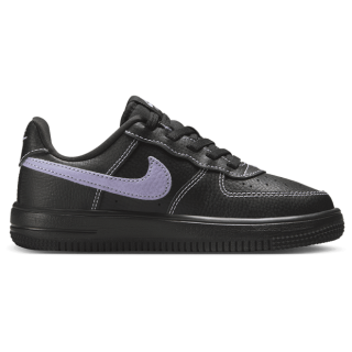 Nike Air Force Unisex Schuhe - Schwarz - Größe: 25 - Leder - Foot Locker