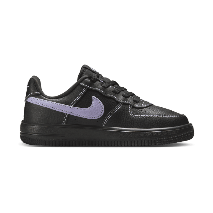 Nike Air Force Unisex Schuhe - Schwarz - Größe: 25 - Leder - Foot Locker