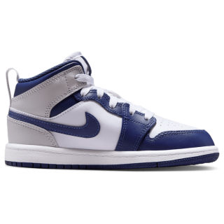 Jordan Aj1 Mid Unisex Schuhe - Weiß - Größe: 32 - Leder - Foot Locker