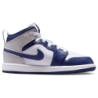 Jordan Aj1 Mid Unisex Schuhe - Weiß - Größe: 32 - Leder - Foot Locker