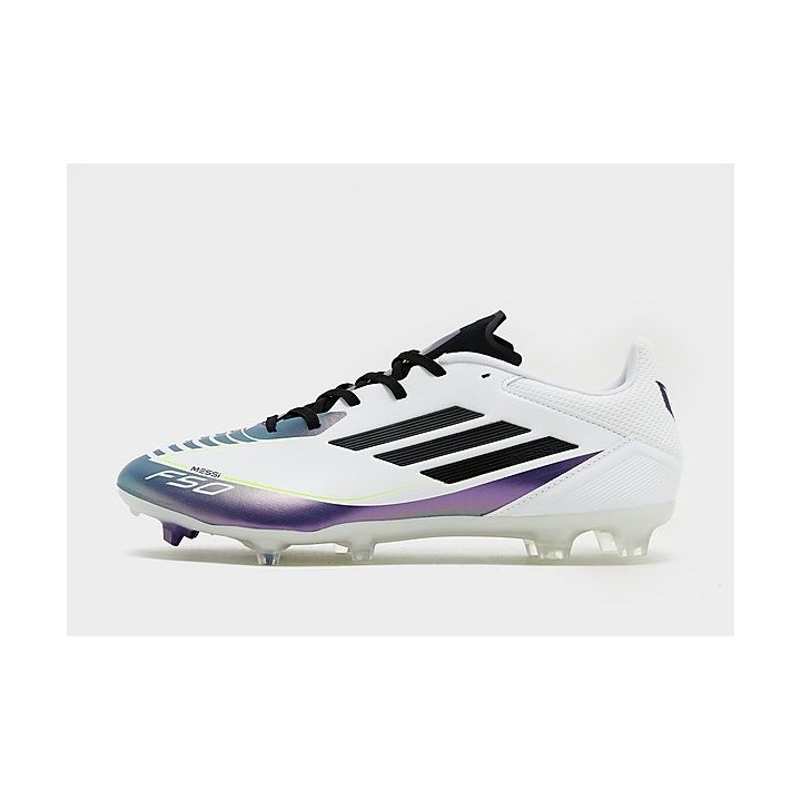 adidas F50 League Messi FG - White - Mens, White