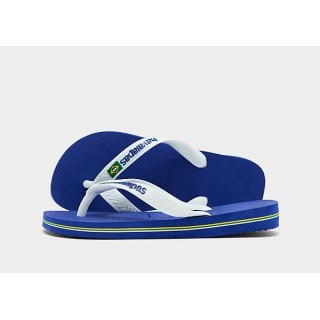 Havaianas Brasil Logo Flip-Flops Kleinkinder - Blue - Kids, Blue