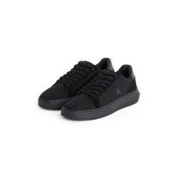 Calvin Klein Jeans Sneaker "CHUNKY CUPSOLE MG CANVAS", Halbschuh, Schnürschuh, Freizeitsneaker mit seitlichem CK-Logo