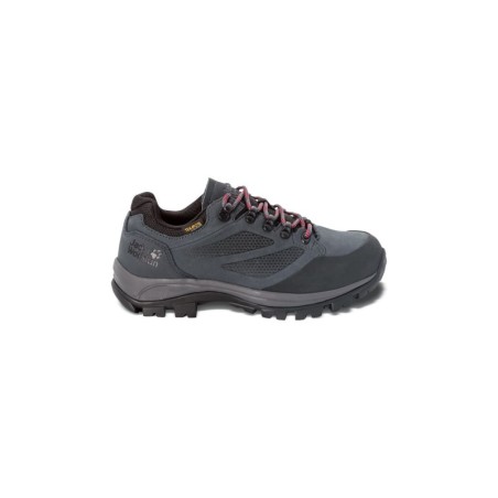 Jack Wolfskin Rebellion Texapore Low Women Wasserdichte Trekkingschuhe Damen 40.5 miscellaneous,grey,red grey / red