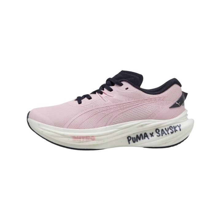 Puma x SAYSKY Deviate Nitro 3 Schuhe Rosa Schwarz SS25 Damen, Größe 39 - EUR