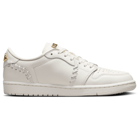 Jordan 1 Low Damen Schuhe - Beige - Größe: 36.5 - Leder - Foot Locker