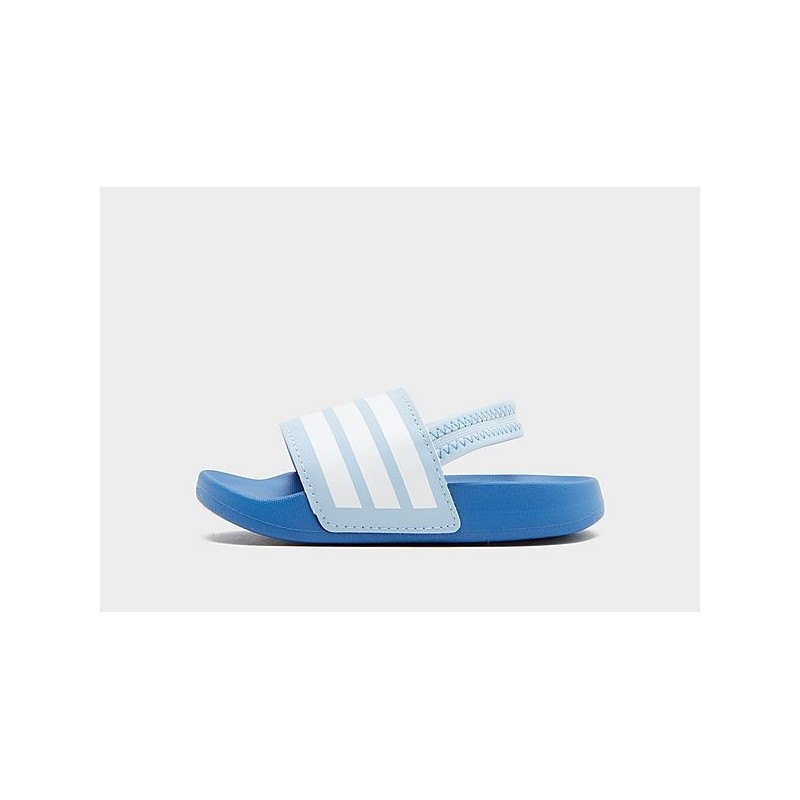 adidas Adilette Estrap Slides Infant - Blue, Blue