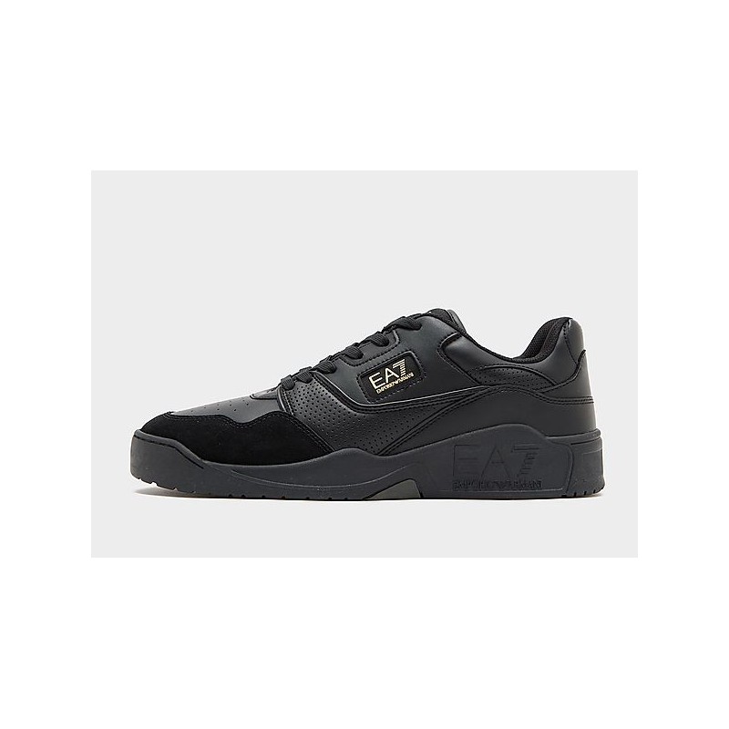 EA7 Emporio Armani Basket Lo - Black - Mens, Black