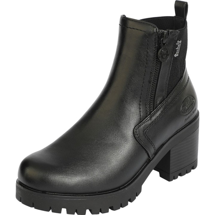 Dockers by Gerli - Gothic Stiefel - EU40 - für Damen - Größe EU40 - schwarz