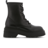 Tommy Jeans Lace Up Damen Schuhe - Schwarz - Größe: 36 - Leder - Foot Locker