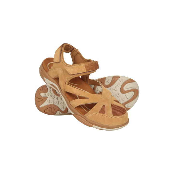 Sussex geschlossene Damensandalen - Braun