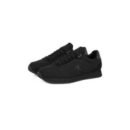 Calvin Klein Jeans Sneaker "RUNNER SOCK LACEUP MG CANVAS", Freizeitschuh, Halbschuh, Schnürschuh in klassischer Optik