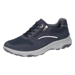 Waldläufer Sneaker "H-MAX", Schnürschuh, Halbschuh mit zusätzlichem Reißverschluss, H-Weite